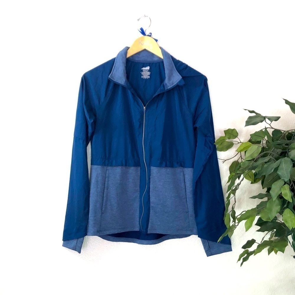 Avia Two Tone Blue Workout Jacket